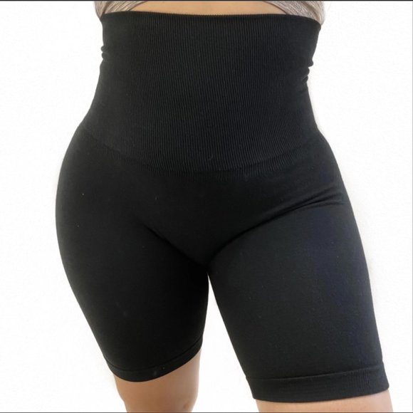 TIk Tok Compression Biker Shorts - Picture 1 of 1
